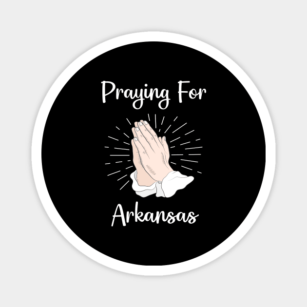 Praying For Arkansas Magnet by blakelan128